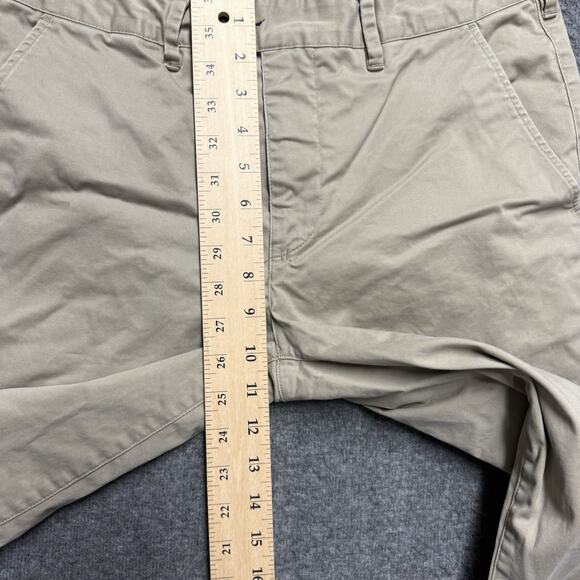 Lords Of Harlech Dress Pants Men's 32x32 Khaki Stretch Straight Floral Accents - Picture 6 of 7